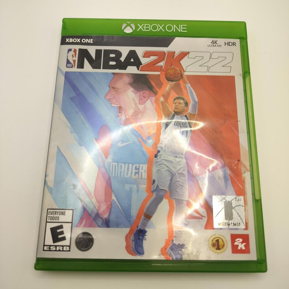 NBA 2K22 - Microsoft Xbox One 4k HDR Video Game Basketball